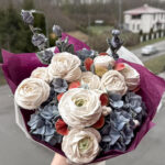 Sefiirililleaed käsitöö sefiirikimp sefiirililledega mehele