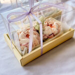 Sefiirililleaed väiksem kinkekarp käsitöö sefiirililledega Tallinn