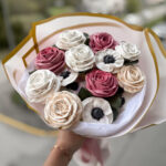 Sefiirililleaed õrn käsitöö sefiirilillekimp naisele