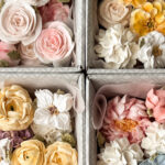 Sefiirililleaed kinkekarp söödavate lilledega sefiirist