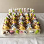 Laste magustoidud karakteriga lastetort vahupallidega