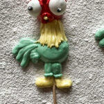 Laste magustoidud karakteriga vahukommi topper moana