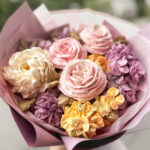 Sefiirililleaed kaunis käsitöö sefiirilillekimp