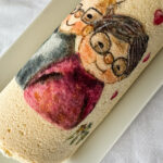 Korea piltbiskviidi portfoolio Käsitsi maalitud piltbiskviit