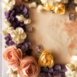 Kreemlillede portfoolio Kreemlilledega tort