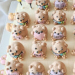 Laste magustoidud karakteriga lastetort vahupallidega