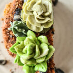 Kreemlillede portfoolio Tort kreemlilledega