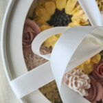 Sefiirililleaed mahedad käsitöö lilled õunasefiirist kinkekarbis